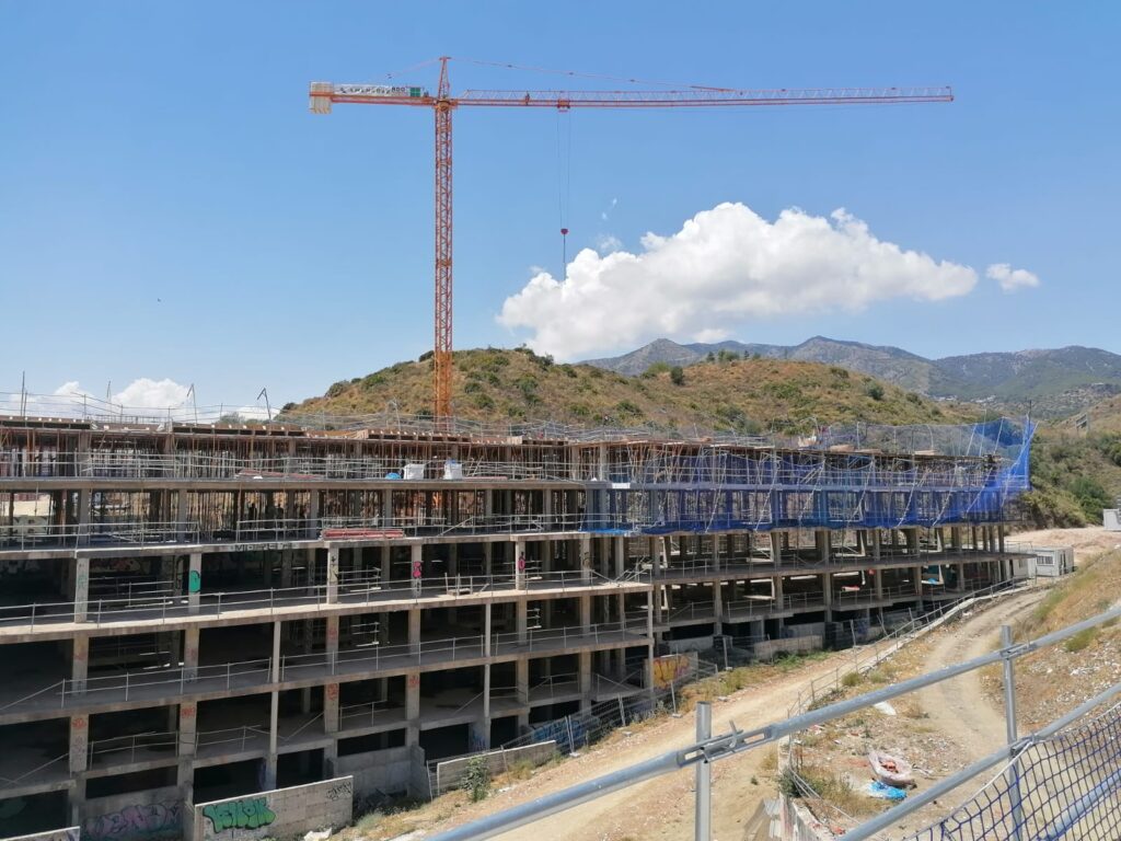 Medhills Fuengirola Works Progress May